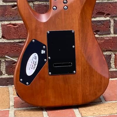 Schecter C-1 Exotic Spalted Maple 2023 - Satin Natural Vintage Burst - GIGBAG INCLUDED image 4