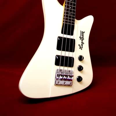 Hagstrom Ultra Swede 1982 White Pearlescent. Prototype.. Only 12 made. VERY RARE. & COLLECTIBLE. image 1