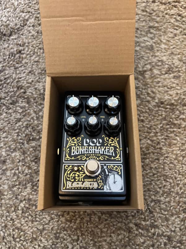 DOD Boneshaker Signature Designer Distortion 2010s - Black/Graphic image 1