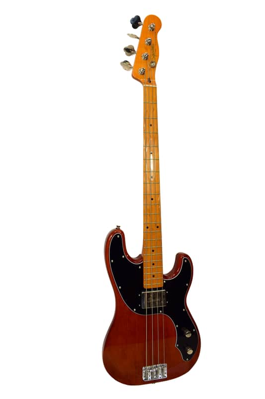 2025 Squier Classic Vibe Telecaster Bass, Maple Fingerboard, Black Pickguard, Mocha image 1