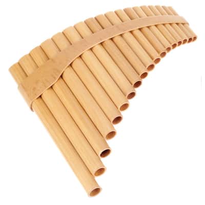 HORA Alto Pan Flute - 18 Pipes - Maple Wood - Handmade in Romania image 3