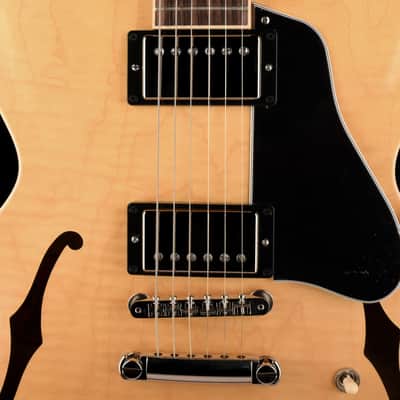 Gibson ES-335 Figured Antique Natural Electric Guitar With Case image 3