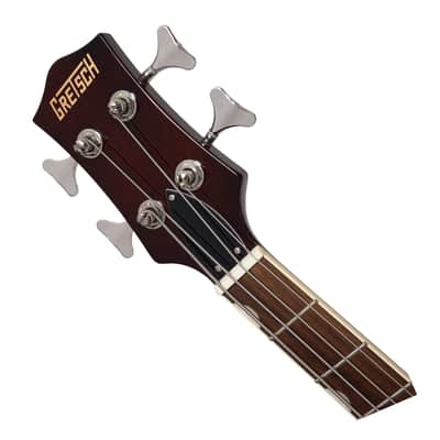 Used Gretsch Streamliner Jet Club Bass Single-Cut - Walnut Stain image 4