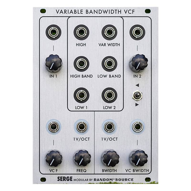 Random Source Serge Variable Bandwidth Filter Eurorack Module (VCF2) image 1