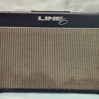 Line 6 Flextone II XL 100-Watt 2x12" Stereo Digital Modeling Guitar Combo 2000 - 2001 - Black image 2