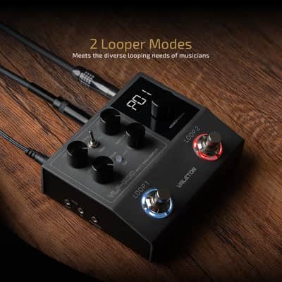 VALETON Looper Pedal Dual Track Stereo Looper for Guitar, Bass, Keyboard, Vocals Drum Machine 99 Project Storage spaces Software Support VLP-200(Shipping from US Local warehouse) image 4