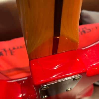 Immagine Squier Bullet Bass 1980s Made in Korea- Red - 5