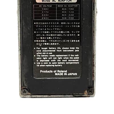 vintage Boss CE-2 Chorus Black Label Made in Japan, Very Good Condition image 5