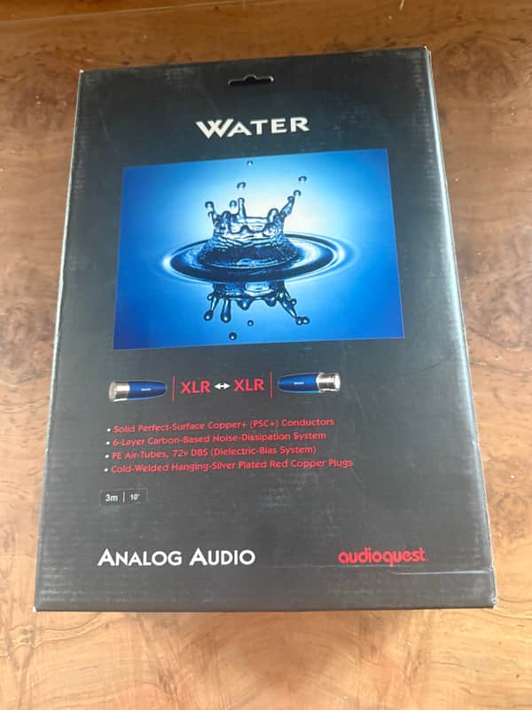 AudioQuest Water XLR Cables 3M Pair image 1