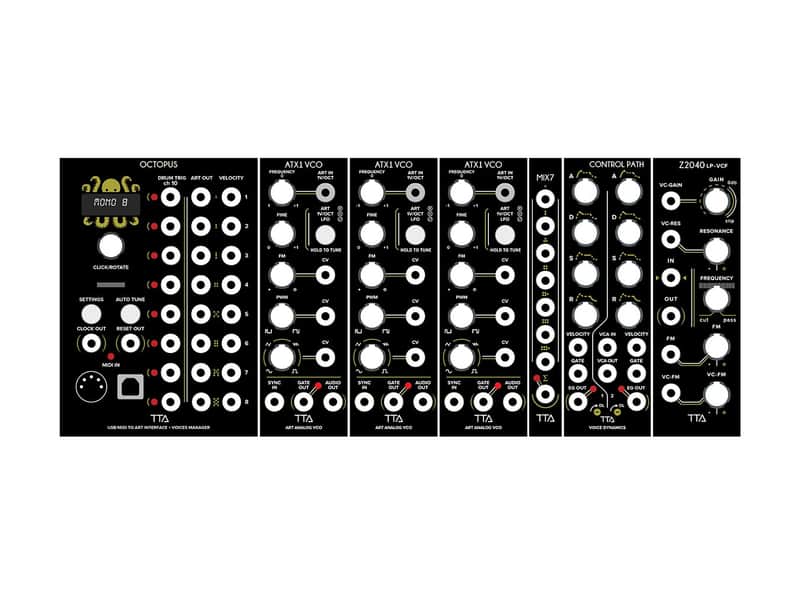 Tiptop Audio The Analog Bundle S2 ART Polyphonic Eurorack Module Set image 1