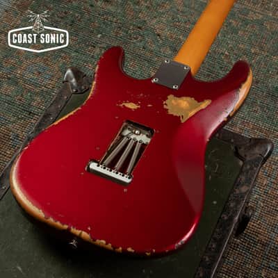 1991 Fender American Vintage Reissue '62 Stratocaster AVRI, Natural Relic, w/case image 11