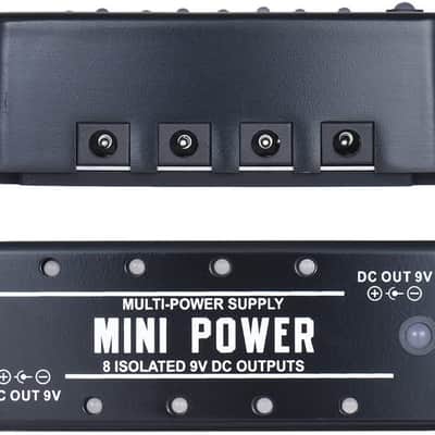 Rowin 8 Isolated 9V DC Outputs Mini Power Supply for Guitar Effects Pedal image 3