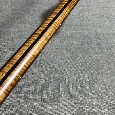 4 String 20fret 5 Piece Roasting Flamed Maple Bass Neck part Rosewood Fretboard image 5