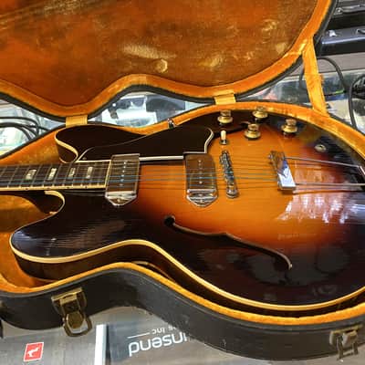 1966 Gibson ES-330TD Gloss 3-Tone Sunburst Finish Hollowbody Electric Guitar with Original Hardshell Case image 16