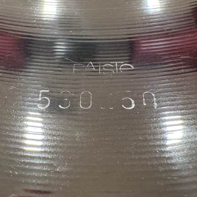 )))Paiste 20" Alpha Rock Ride Cymbal 2010 - 2016 - Brilliant In Mint Condition((( image 4