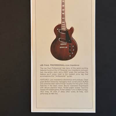 Rare 1970 Gibson Les Paul Professional Previously owned by M.H. image 10