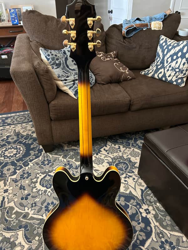 Epiphone Sheraton II 1986 - 2007 - Vintage Sunburst image 1