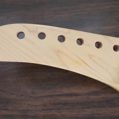 Banana Headstock Maple Guitar Neck Fits ESP & Kramer #1 Baretta Dinky 1984 Pacer Possibly Gibson Explorer Body Shapes As well + Many Models Floyd Rose image 7