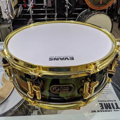 Sonor Artist Series 5x13" JoJo Mayer Beech Snare Drum Earth Finish image 6