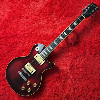 Aria Pro II LS-600 1978 in Antique Red Finish - Les Paul Standard - Made by Matsumoku In Japan - MIJ image 2