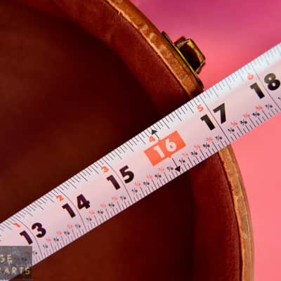 Vintage 1950's Gibson / Stone Badged / Brown Lined Hard Case 16" ES-175 J-45 J-50 175D image 18