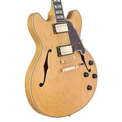 D'Angelico Deluxe DC Satin Honey w/Case image 3