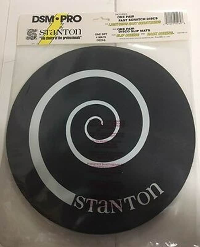 STANTON DJ DSM-7 Slip Mat (Pair) LOGO image 1