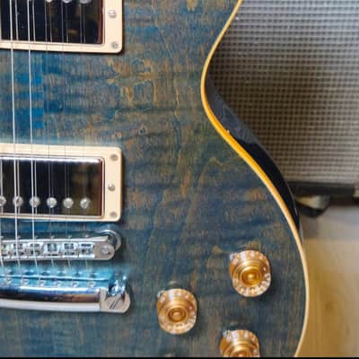 Gibson Les Paul Traditional 2014 Ocean Blue image 8