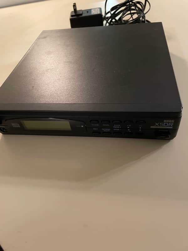 Korg X5DR 1990s Vintage Synth Rack Module (with Power Cord) image 1