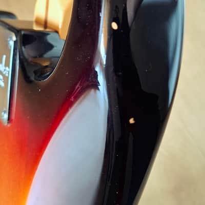 Fender American Standard 2012 Strat,  3-Tone Sunburst, Maple Fretboard image 22