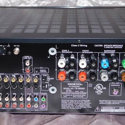 Onkyo TX-SR601 Home theater receivcer image 4