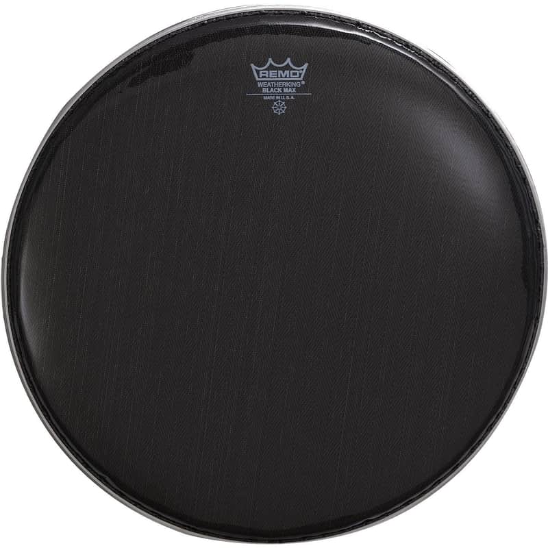 Remo KS161400 Black Max Marching 14-Inch Snare Batter Drum Head with Underlay image 1