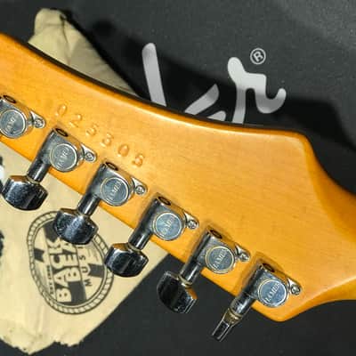 1990 Hamer USA Centaura HH - Offset Pickups - Black/Gold Sparkle - case included image 14