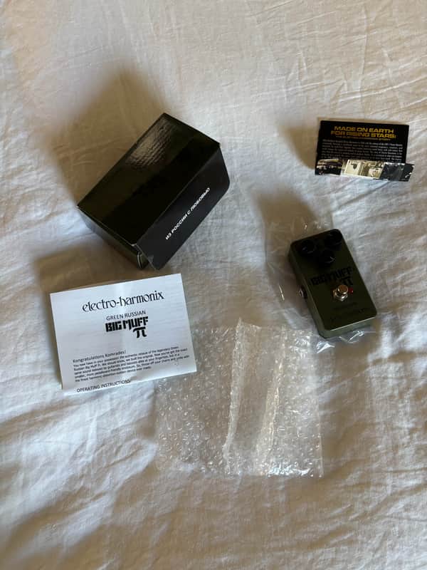 Electro-Harmonix Green Russian Big Muff Pi Reissue 2017 - Present - Green image 1