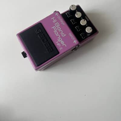 Boss HF-2 Hi Band Flanger (Green Label) 1989 - 1993 - Pink image 6