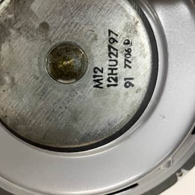 Reconed Pair Vintage 1977 Oaktron 12" 12HU2797 8 ohm Speakers (12) image 8