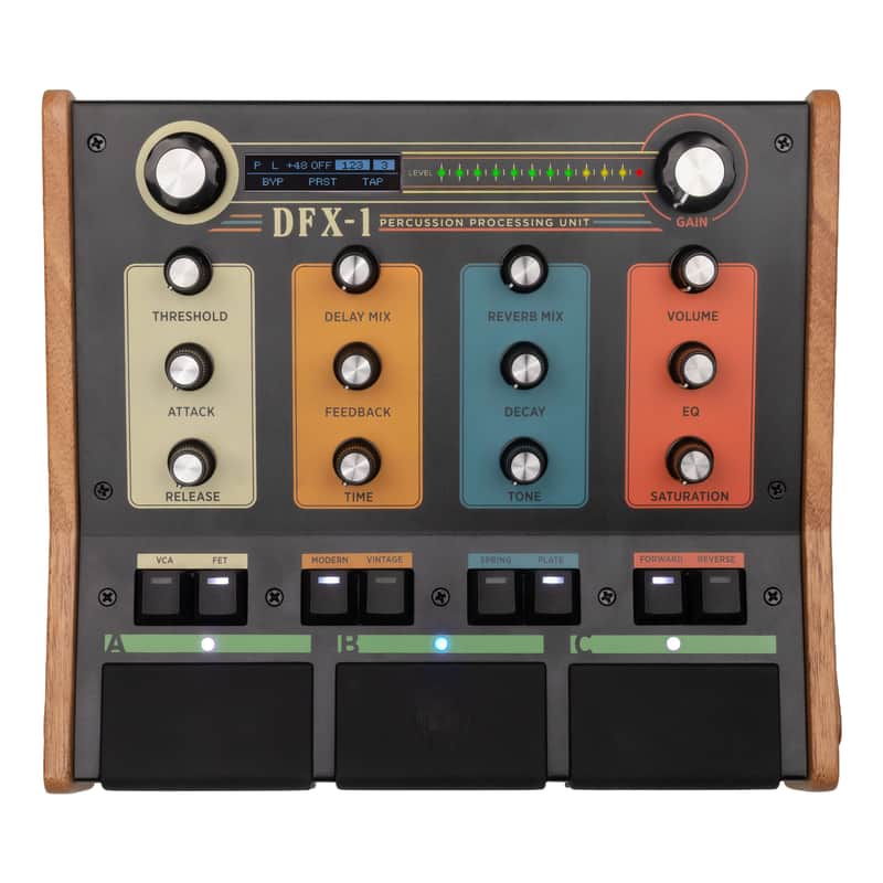 Walrus DFX-1 Percussion Processing Unit Drum Microphone Multi-Effects Preamp image 1