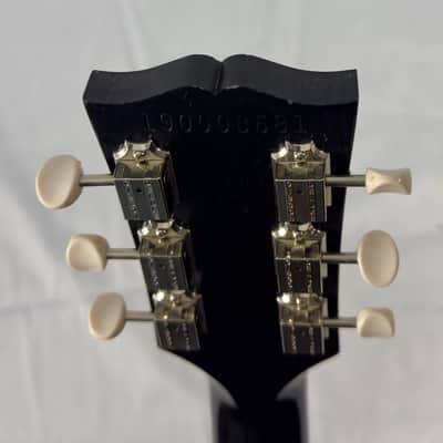 Gibson Les Paul Jr Double Cut DC Tribute 2019 - Ebony Satin image 24