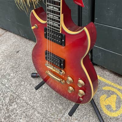 Yamaha SG-1000 | Cherry Sunburst | Upgraded Wolftone Pickups (Originals Included) w/ gig bag image 4