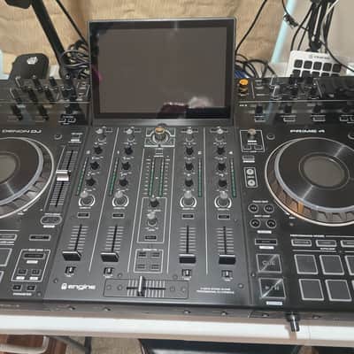 Denon Prime 4 Standalone DJ System 2019 plus Denon LC6000 Controller and cases image 11