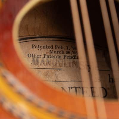 Gibson F-4 Carved Top Mandolin (1920), ser. #60300, original black hard shell case. image 14