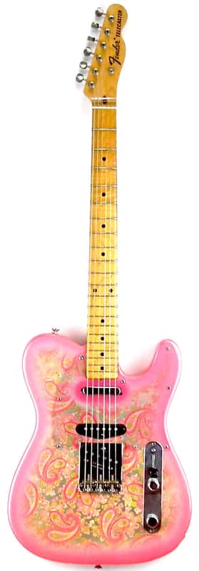 Fender Japan Pink Paisley Telecaster | Reverb