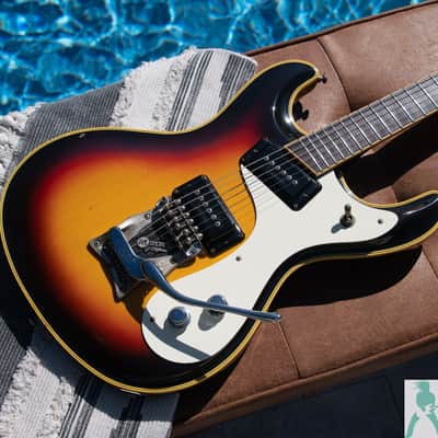 1963 Mosrite "The Ventures" Super Custom Reissue - Made in Japan (Kurokumo) Made in Japan - Pro Set Up w Perfect Frets/Action/Intonation! image 1