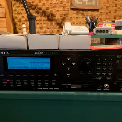 Kurzweil K2000R Rackmount Digital Workstation Sound Module 1990s - Black