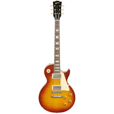 Gibson Custom 1959 Les Paul Standard Electric Guitar, Murphy Lab Light Aged, Royal Tea image 4