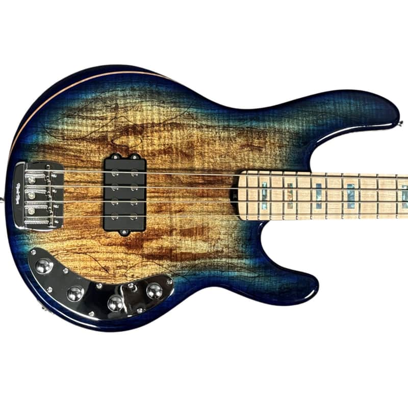 Ernie Ball Music Man 2025 BFR LTD Edition StingRay 4 H, Paua Blue/Maple 8.6 LBS #98 of 150 *IN STOCK* image 1