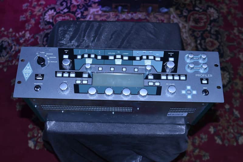 Kemper Amps Profiler PowerRack 600-Watt Digital Modeling Guitar Amp Head with Remote 2013 - 2025 - Black image 1