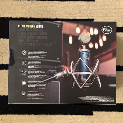 Blue Bluebird SL Large Diaphragm Cardioid Condenser Microphone 2010s - Blue image 2