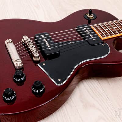 1996 Gibson Les Paul Special Single Cut Wine Red w/ Case, P-100 image 6