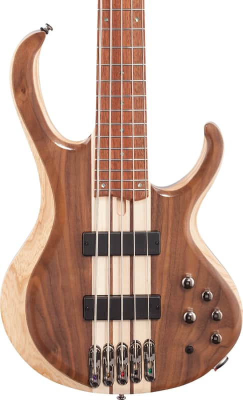 Ibanez BTB745 Standard 5-String Bass Guitar, Jatoba Fingerboard, Natural Low Gloss image 1